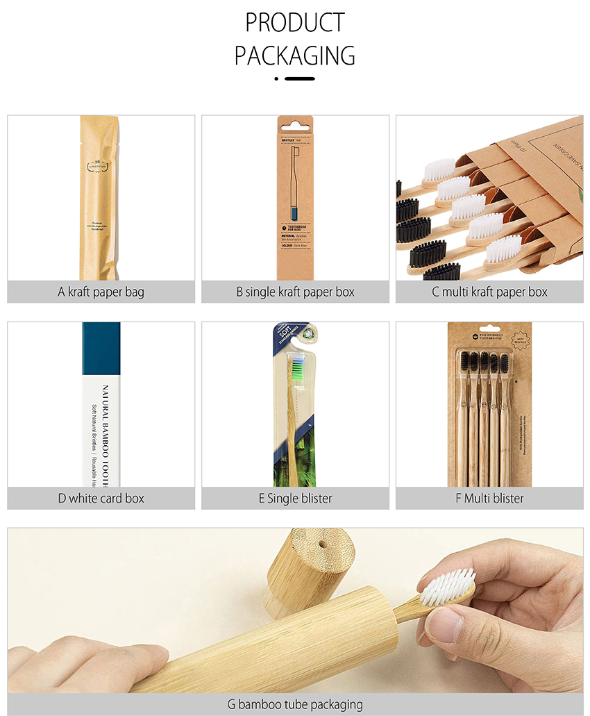 bamboo toothbrush custom package